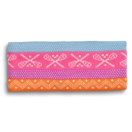 ChalkTalkSPORTS Lacrosse Knit Fleeced Lined Headband | Lax Girl