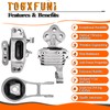 3PCS Engine Motor & Transmission Mounts Compatible with 2014-2021 Jeep