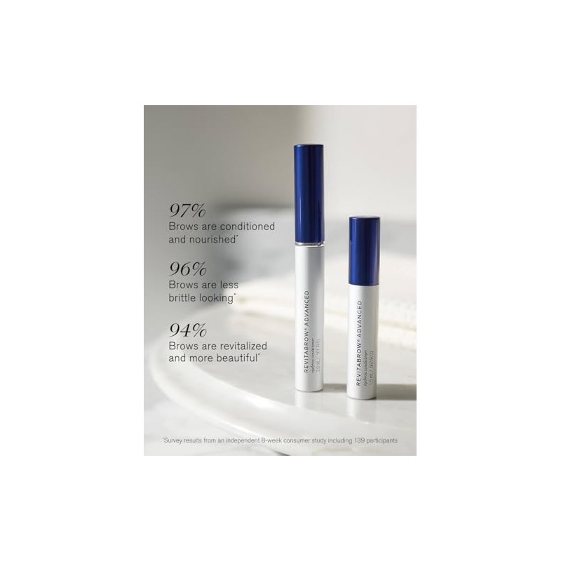 RevitaLash Cosmetics, RevitaBrow Advanced 1.5 mL, Eyebrow Conditioner, Serum, Physician