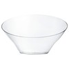 PLASTICPRO PLASTICPRO Disposable Angled Plastic Bowls Round Small Serving Bowl,