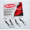Berkley Cross-Lok Snap Swivels 4pcs SIZE 7