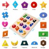 Wooden Shape Peg Puzzles, Peg Puzzle, Wooden Pegboard Puzzles with