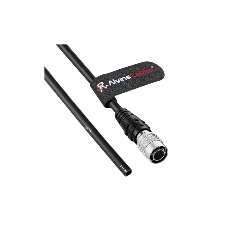 High Flex 6 Pin Hirose Female HR10A-7P-6S Cable for Basler