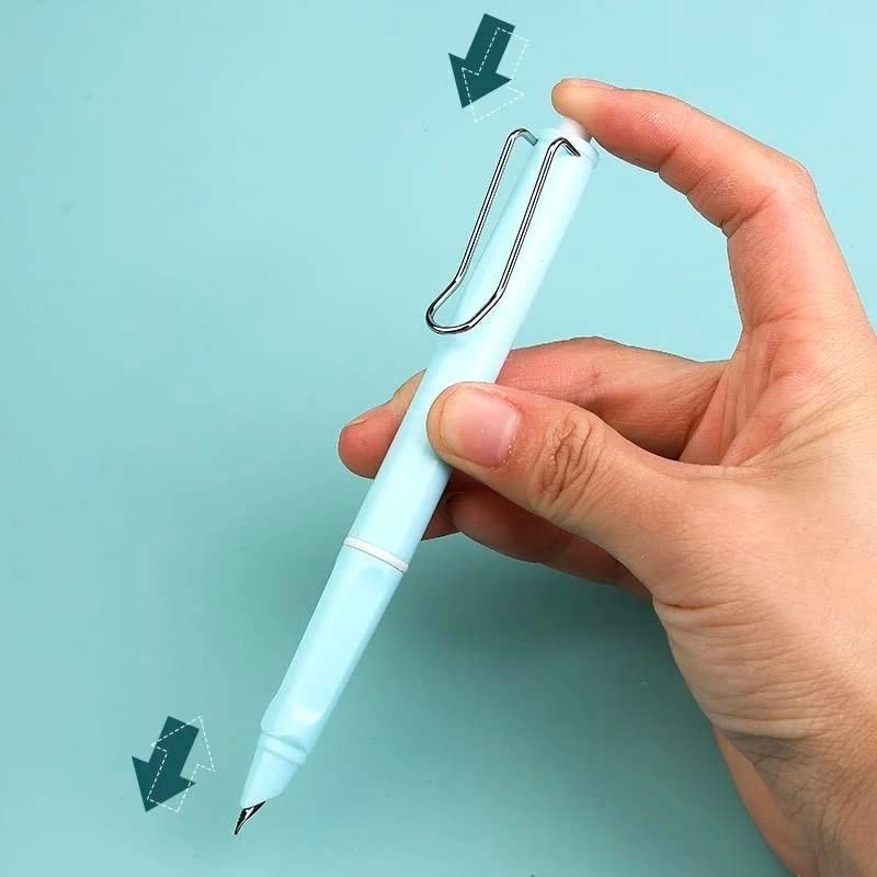 kiimiipa Fountain Pen, Retractable Fountain Pen, Primary School, Refillable Ink