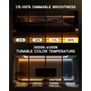 VOEWT LED Strip Lights 16.4ft 110-120V,Dimmable Silicone Neon Rope Lights,Flexible