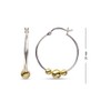 LeCalla 925 Sterling Silver 14K Gold Plated Two Tone Dainty