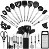 BESTZMWK Kitchen Utensil Set-Silicone Cooking Utensils-33 Kitchen Gadgets & Spoons