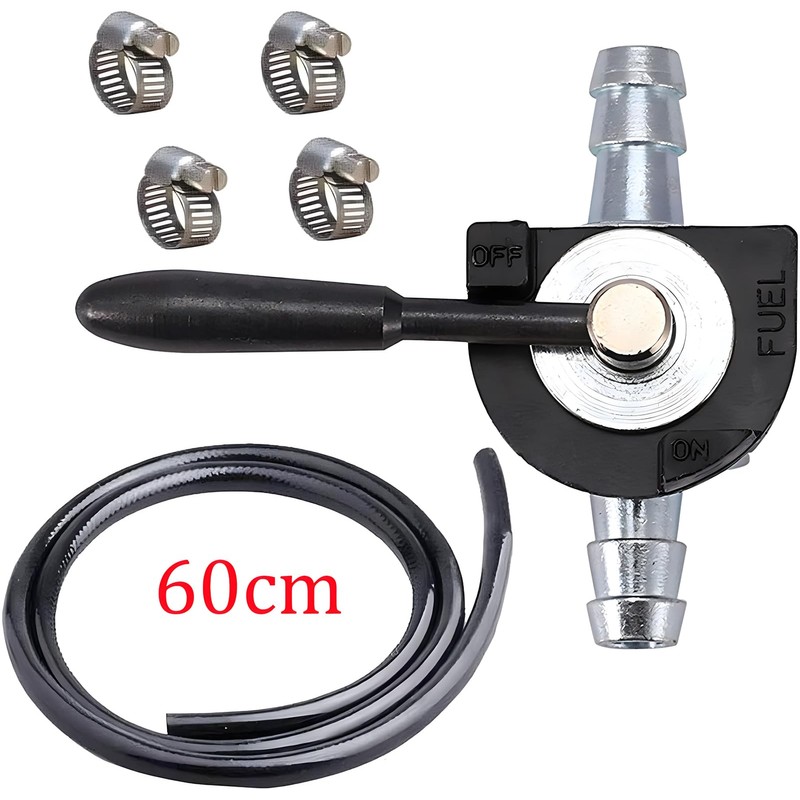 1/4" Heavy Duty Fuel Shut Off Valve with 60CM Fuel