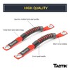TACTIK 3-in-1 Tactical Grab Handle Pair, Red - Compatible with