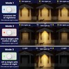 SIEDiNLAR Solar Barn Light Outdoor 3 Modes 2 Lighting, Garage