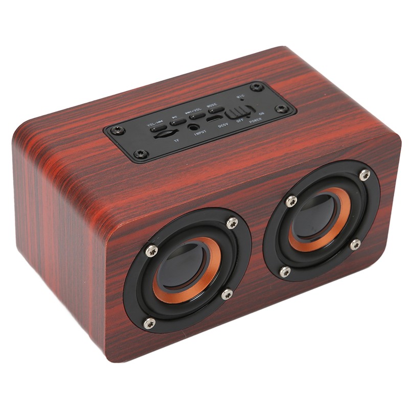 Retro Bluetooth Speaker Built in Mic Portable Wireless Speaker Supports