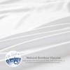 Simple&Opulence 100% Bamboo Viscose Fitted Sheet, Cooling and Luxurious Silky