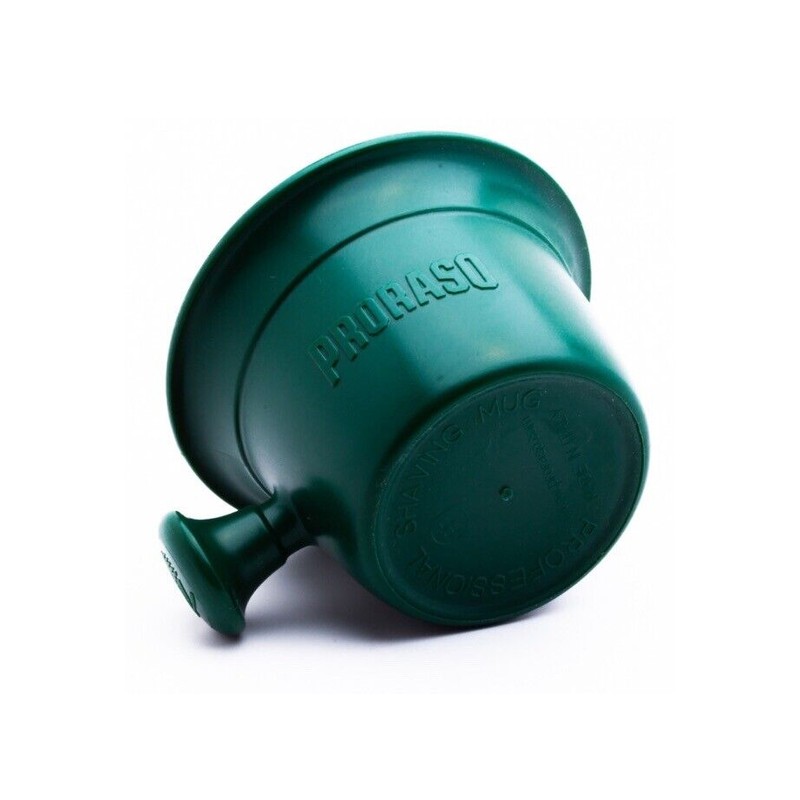 PRORASO Green Professional Mug, Heavy Duty Barber Grade Shaving Cream
