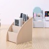 Operitacx 2Pcs plastic organizers white kitchen table desktop makeup organizer