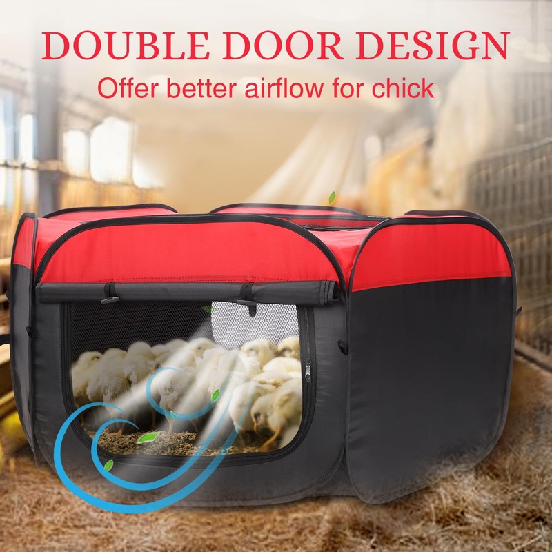 Brooder Box for Chicks - Complete Chicken Brooder Kit with