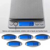 Báscula Digital Portátil Mini con Pantalla LCD, Alta Precisión 0.1g,