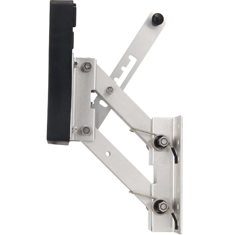 Mojiate Heavy Duty Outboard Motor Bracket - 7.5-20HP Capacity, Anodized