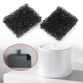 eMagTech Pack of 12 Replacement Foam Filters 38 x 30 x 10 mm Compatible with PETKIT Eversweet 3 Pro Eversweet Solo 2 Eversweet Solo SE Wireless Pump Pet Drinking Fountain