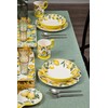 Bico Lemon Dreams 11 inch Dinner Plates, Set of 4,