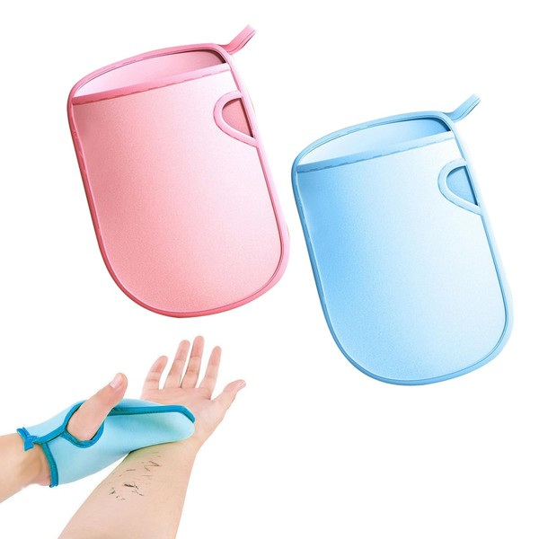 Superweicher Peeling-Badehandschuh, 2 Stück Tiefer Peeling-Handschuh, Peeling-Duschhandschuhe, Doppelseitig Peelinghandschuh, Exfoliating