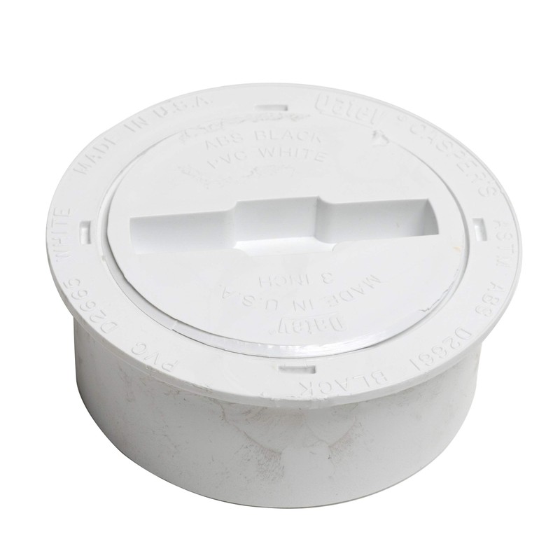 Oatey 4 in. PVC Snap-In Cleanout Assembly