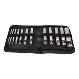 SHINEOFI 1 Set Leather Hole Punch Punch Chisel for Leather Belts Durable Stainless Steel for Professional and Home Use