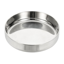 PATIKIL 108 mm OD Pipe End Cap, 1 Piece 304 Stainless Steel End Cap, Flat Pipe Cap, Polished Pipe Cover, Round for Plumbing, HVAC Industries, Metal Pipes, Water, Gas, Welding