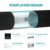 HG Power 5 Inch Air Ducting, 32 Feet Flexible Aluminum