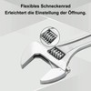 MAXPOWER 300 mm Adjustable Spanner, Professional High Performance Gear Key