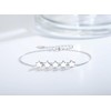 50th Birthday Gifts for Women, 925 Sterling Silver Dainty Five