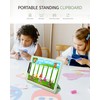 GAUENEEN Free Standing Clipboard and Desktop Stand with Adjustable Buckles
