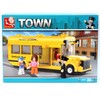 Sluban School Bus "Town" Building Kit (219-Piece), Medium