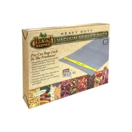 Harvest Keeper Vacuum Sealer Bags Black/Black 15" x 20" 50 Pack