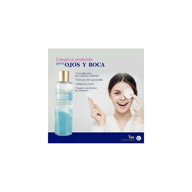 Loción Desmaquillante Ojos Y Labios Libre De Aceite Terramar