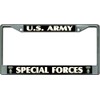 U.S. Army Special Forces #2 Chrome License Plate Frame