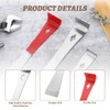 3PCS Pry Bar Scraper, Stainless Steel Bee Hive Tool Small