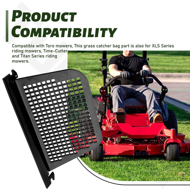 TURFZHS 112-3993 Bagger Screen Compatible with Toro Lawn Riding Mower