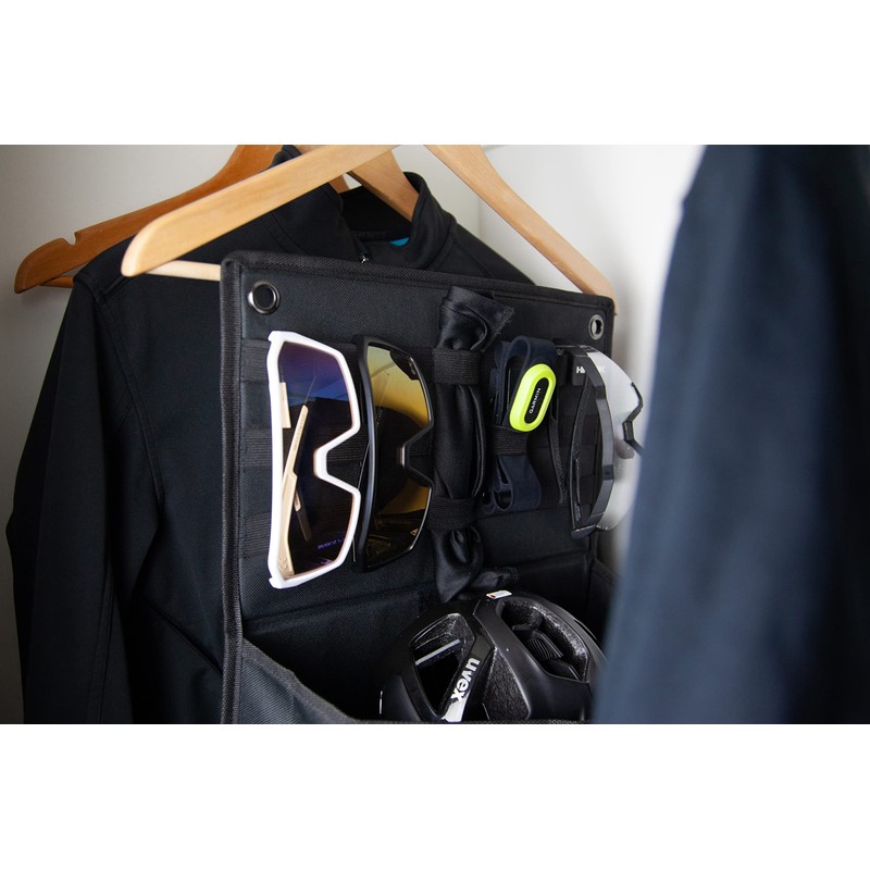 Hiplok ORGANIZER Cycling Accessories Storage Wall Pocket Black LxW: 85cm