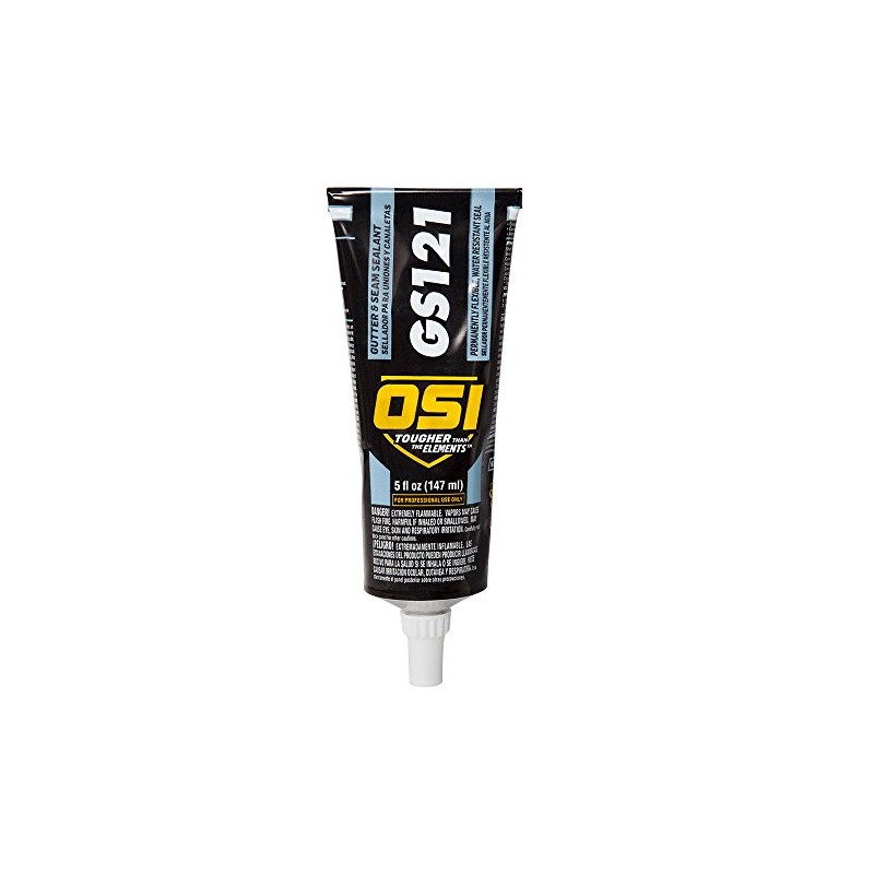 OSI GS121 Gutter and Seam Sealant White, 5 fl oz