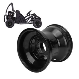 5 Inch Go Kart Wheel Hub High Strength Aluminum Alloy Lightweight Metallic Texture Wheel Rim Hub for Go Kart Off Road Dirt Pit Bike (Front 140mm / 5.5in Width)