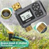 Sprinkler Timer with Brass Inlet and Outlet, Programmable Water Timer