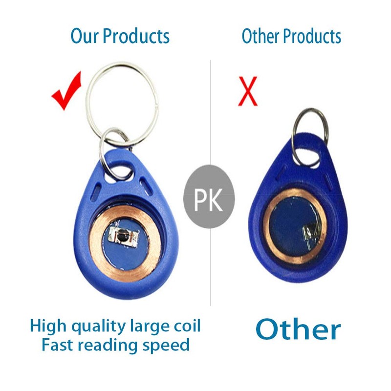 YAVIS 125KHz RFID Proximity ID EM4100 EM4102 Access Control Key