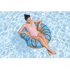Bestway 36118 3/4" Diameter Donut Swim Ring for Adults (Blue)