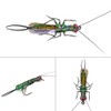 YZD Realistic Trout Hand Tie Fly Fishing Flies Collection Dry