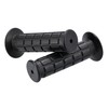 Set of Handlebar Rubbers Throttle Grip and Grip Waffle Pattern