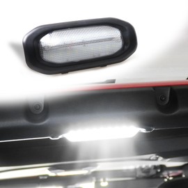 RERPRO - Juego de luces LED de repuesto para techo compatible con Jeep Wrangler JL 2018-2024, 4 puertas, accesorios para asiento trasero, maletero de carga y mapa, 6500 K, color blanco, 18 ledes