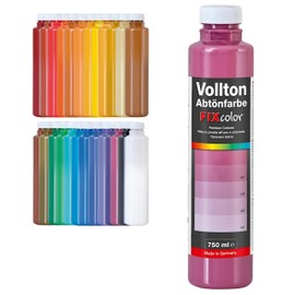 decotric decotric Decolor Bunte Wandfarbe Violett - 750 ml I Dispersionsfarbe fr dekorative Anstriche und wasserbasierten Materialien I Hohe Farbkraft & Ergiebigkeit