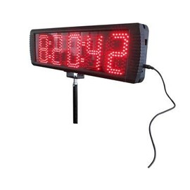 GOODRELIISH Portable 5" 5 Digits LED Race Timing Clock For Running Events,Red