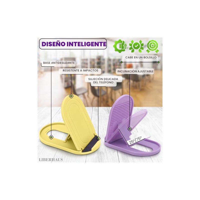 12 soportes para telfono celular para computadora, paquete estable para