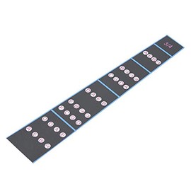 Violin Finger Guide Fingerboard Sticker Fretless Guide Label Finger Chart For Violin 1/4, 1/8, 3/4 Students, Beginners, Kids